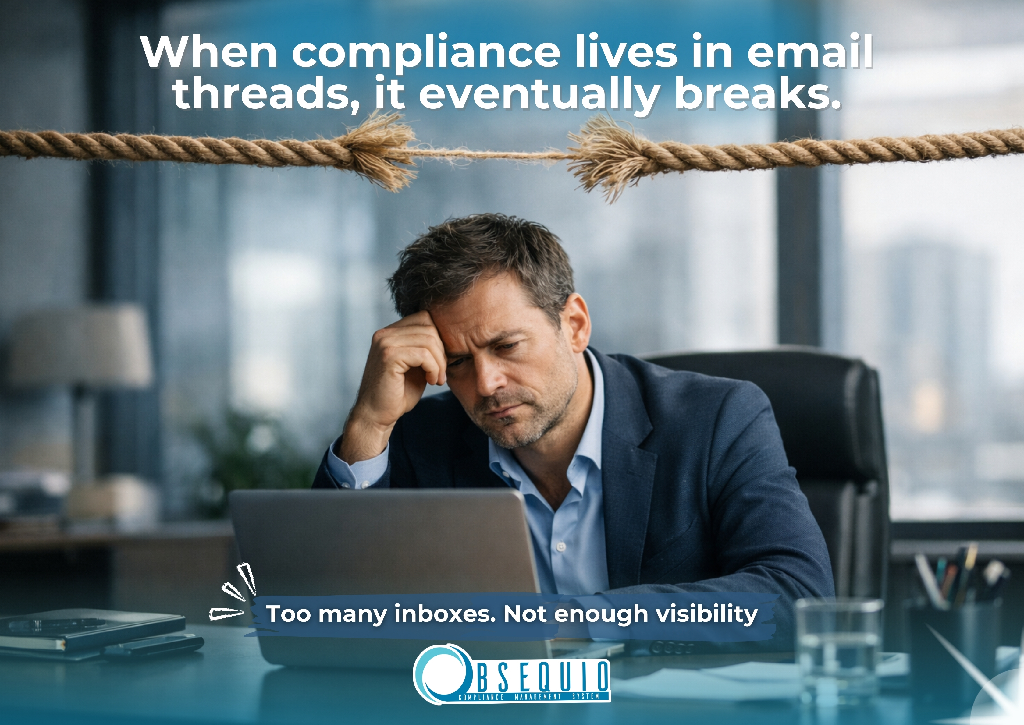 When Compliance Lives in Email Threads, It Eventually Breaks